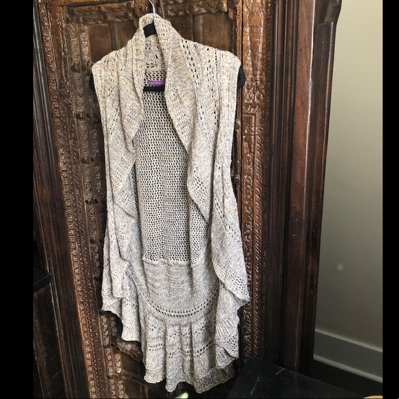 New Long sleeveless knitted open top ♥️ - Picture 3 of 14